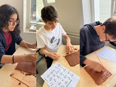 Tarihi çivi yazısı ile yazdık